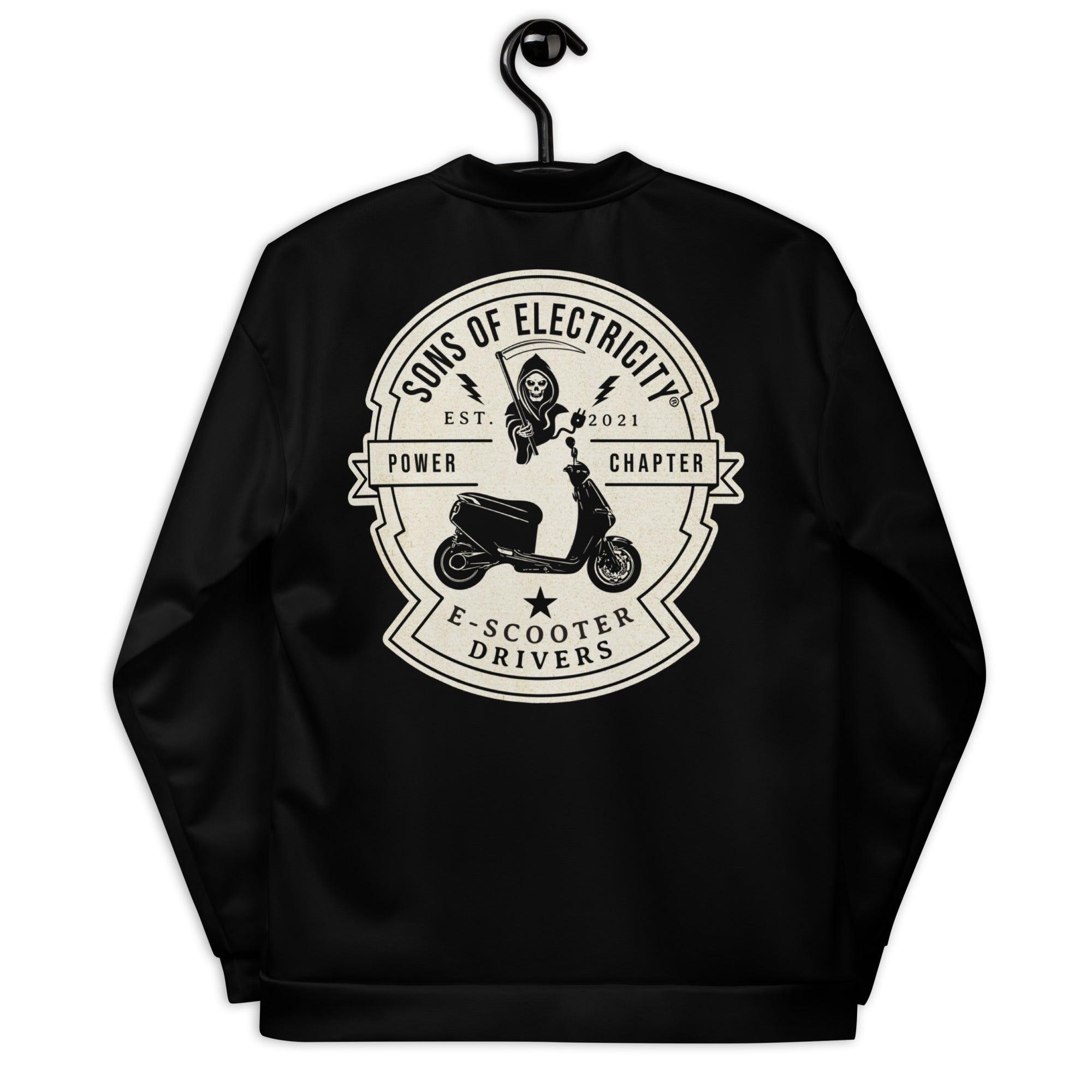 Premium E-Motorroller Bomberjacke: SONS OF ELECTRICITY -