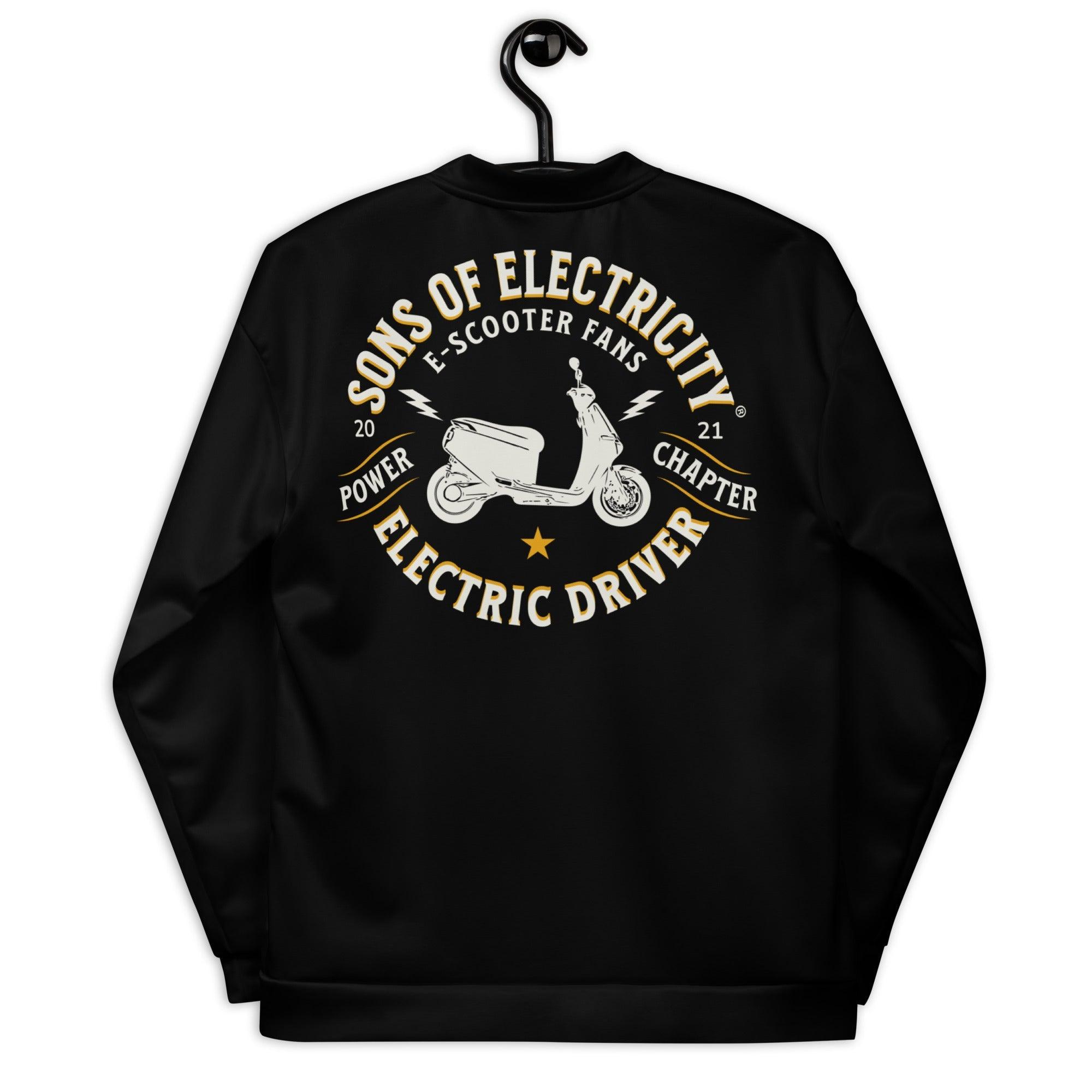 Premium E-Motorroller Bomberjacke: SONS OF ELECTRICITY