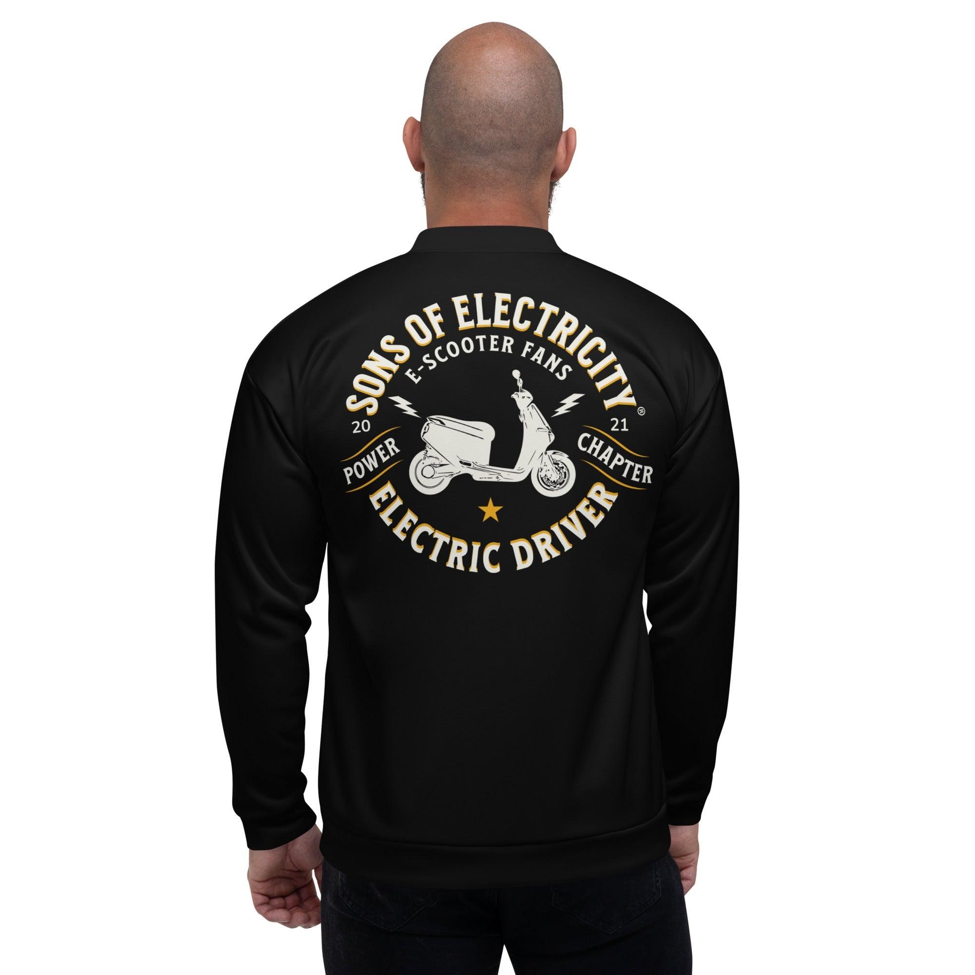 Premium E-Motorroller Bomberjacke: SONS OF ELECTRICITY