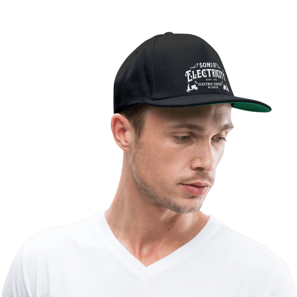 Premium E-Motorroller Snapback Cap: SONS OF ELECTRICITY