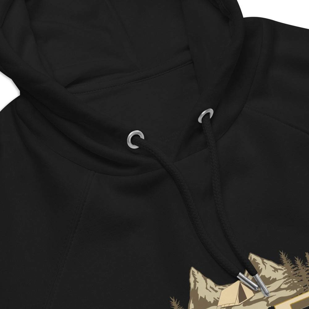 QUEEN OF CAMPING - Premium Bio Damen Hoodie Kapuzenpullover