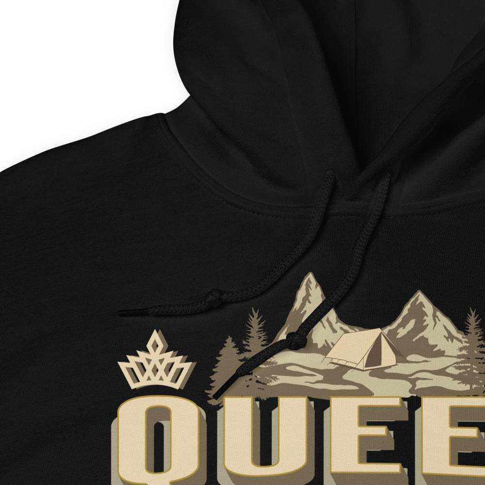 QUEEN OF CAMPING - Premium Damen Kapuzenpullover Hoodie