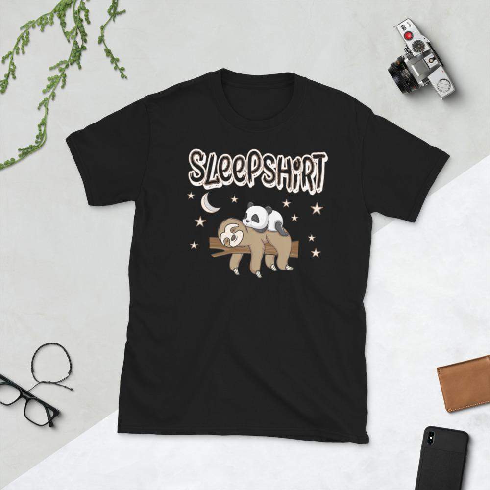 Sleep Shirt - Unisex Kurzarm Premium T-Shirt mit Aufdruck