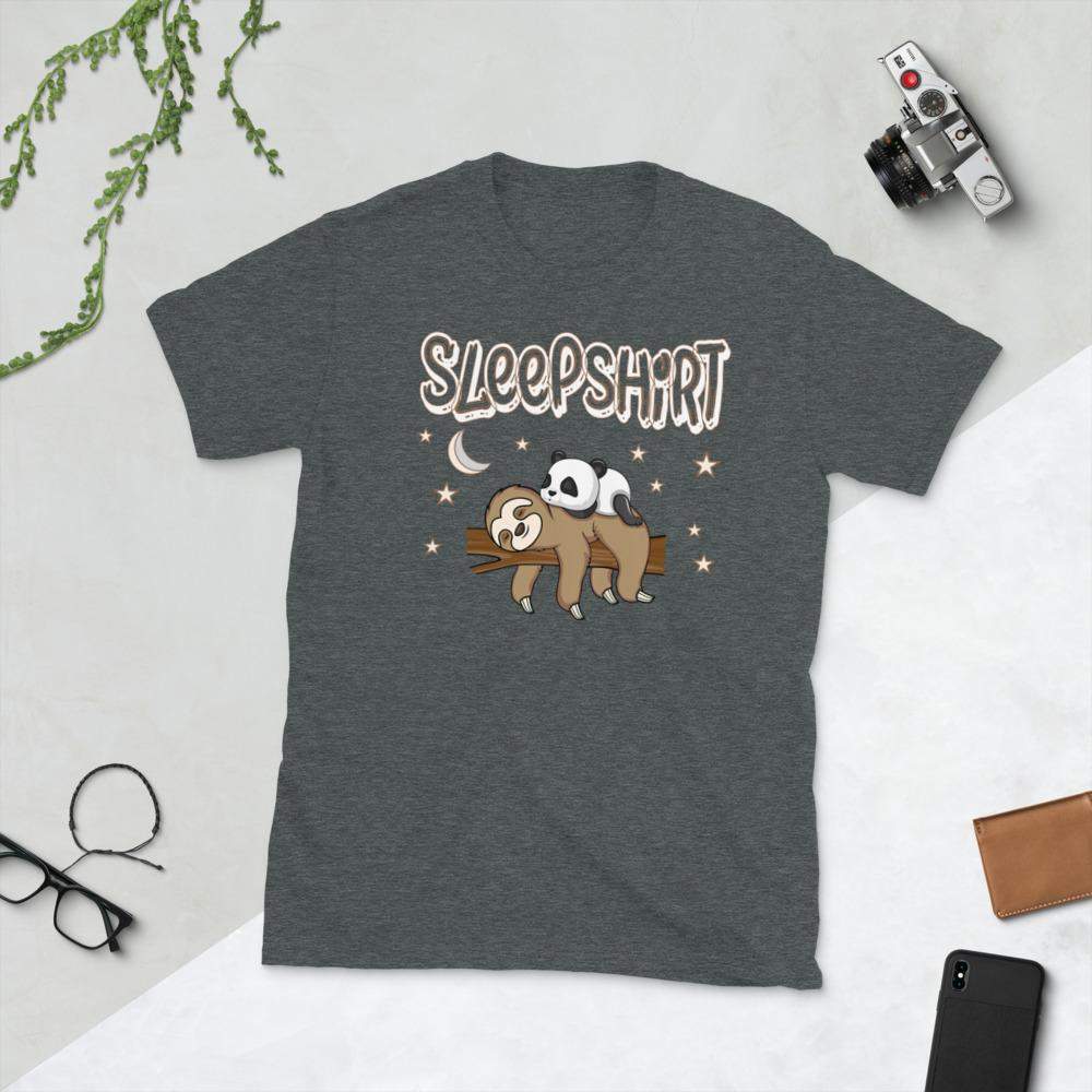 Sleep Shirt - Unisex Kurzarm Premium T-Shirt mit Aufdruck