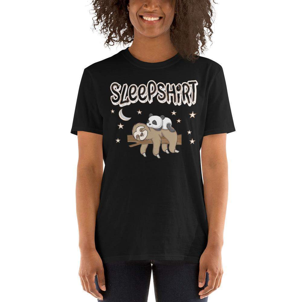 Sleep Shirt - Unisex Kurzarm Premium T-Shirt mit Aufdruck