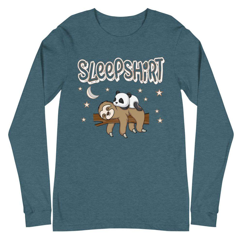 Sleep Shirt - Unisex Langarm Premium T-Shirt mit Aufdruck