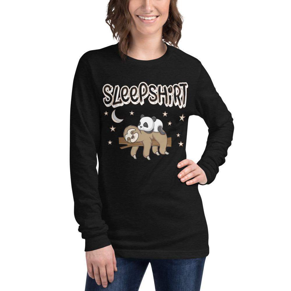 Sleep Shirt - Unisex Langarm Premium T-Shirt mit Aufdruck