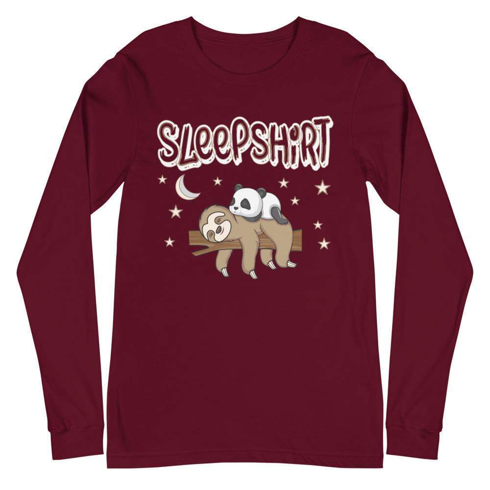 Sleep Shirt - Unisex Langarm Premium T-Shirt mit Aufdruck