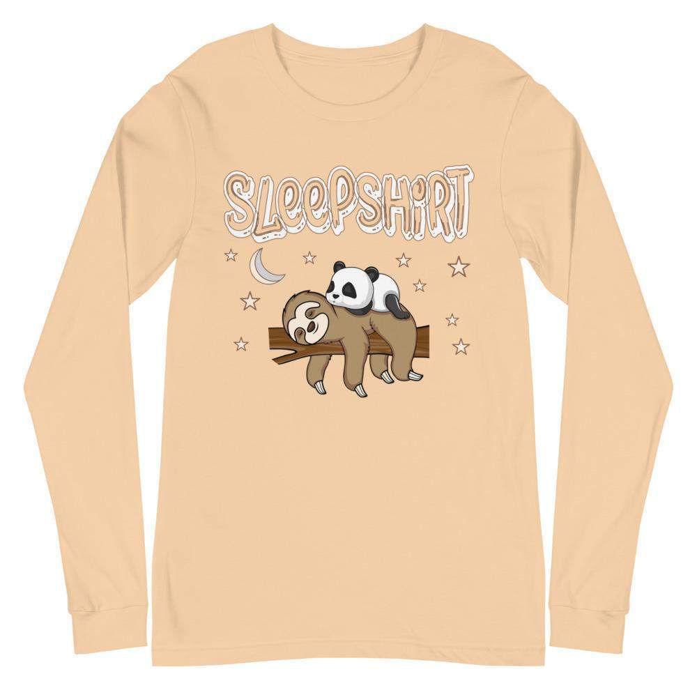 Sleep Shirt - Unisex Langarm Premium T-Shirt mit Aufdruck