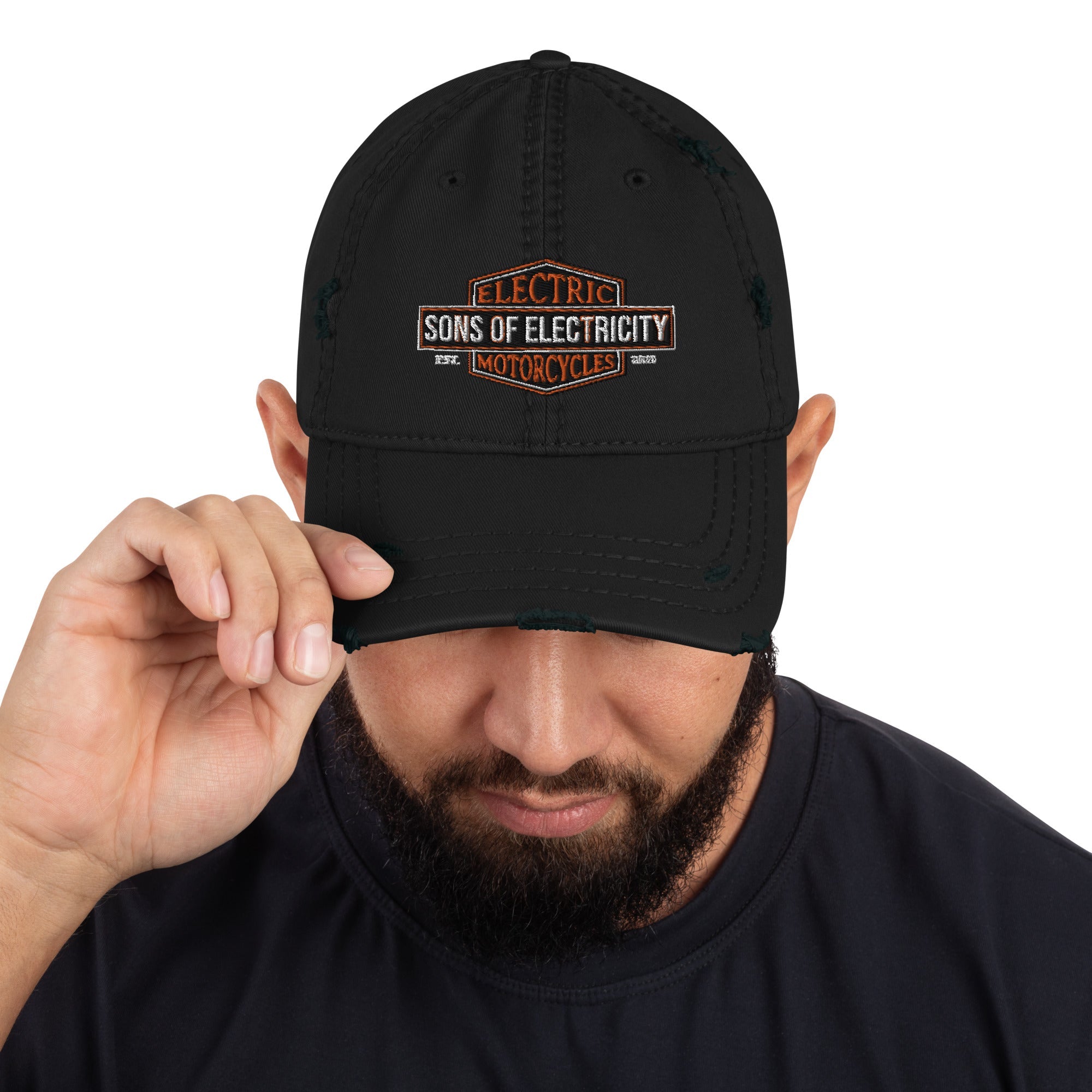 Sons of Electricity Electric Motorcycles - Dad-Hat Mütze im