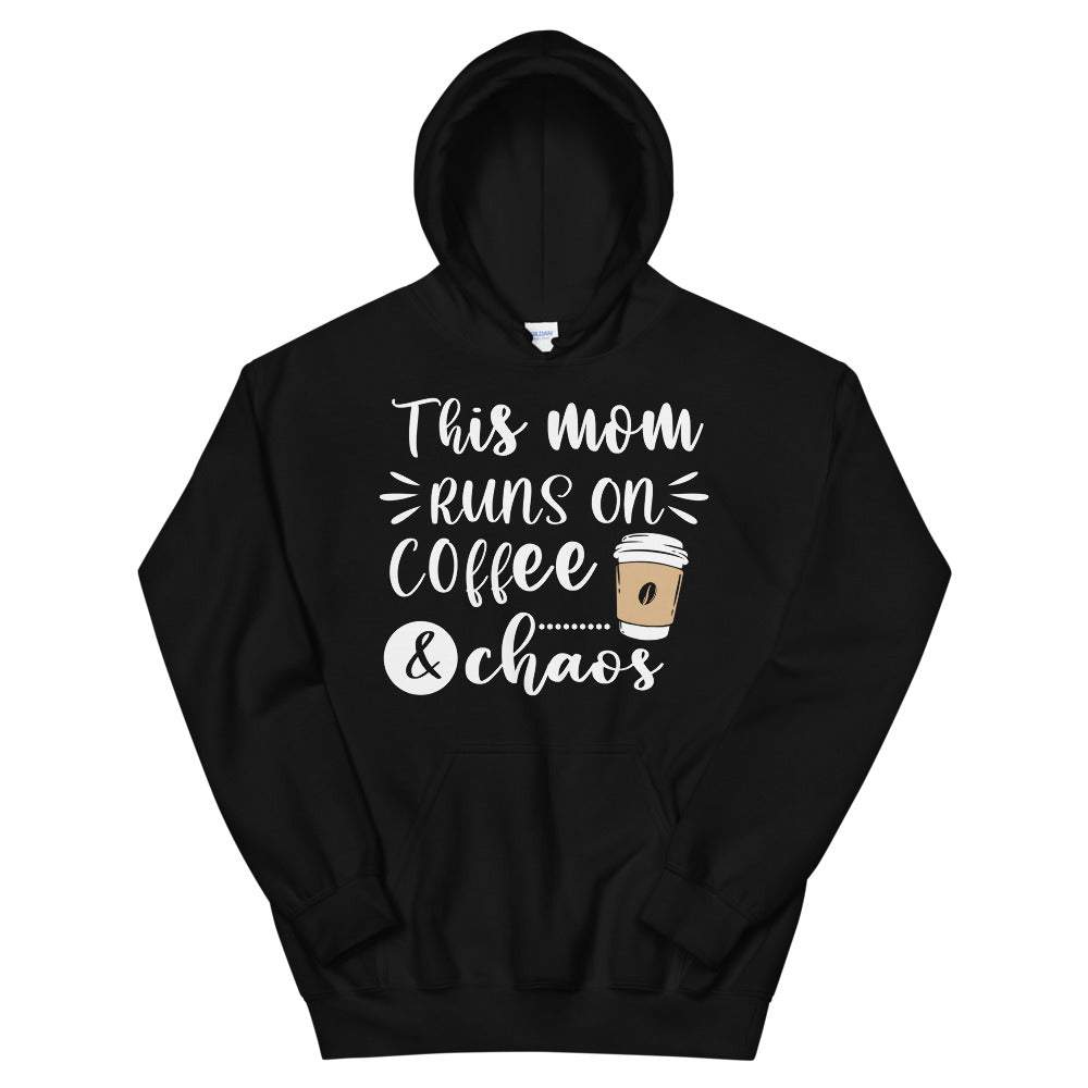 This mom runs on coffee & chaos - Damen Kapuzenpullover