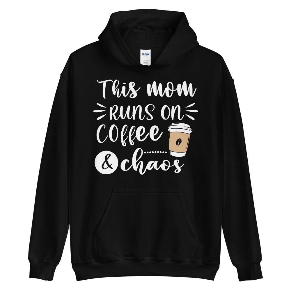 This mom runs on coffee & chaos - Damen Kapuzenpullover