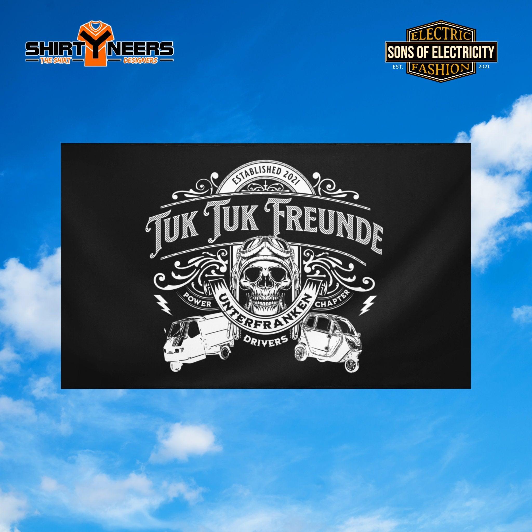 Tuk Freunde Unterfranken - Fahne 90 X 150 cm - Hissfahnen