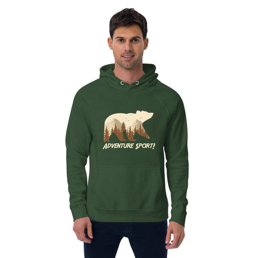 Adventure Sport - Premium Bio Unisex Hoodie Kapuzenpullover