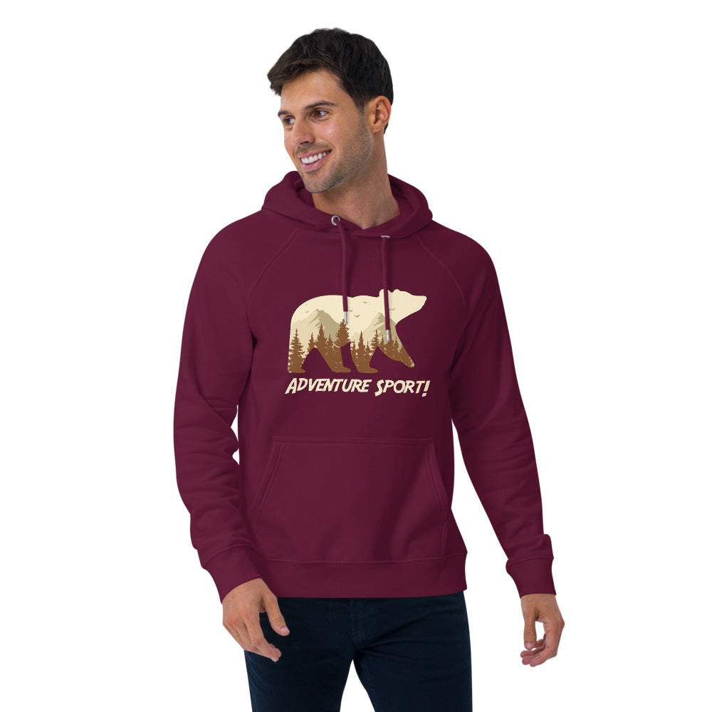 Adventure Sport - Premium Bio Unisex Hoodie Kapuzenpullover