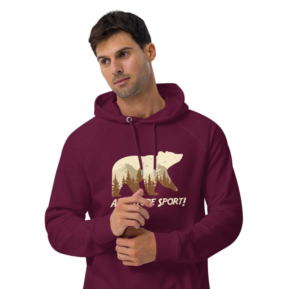 Adventure Sport - Premium Bio Unisex Hoodie Kapuzenpullover