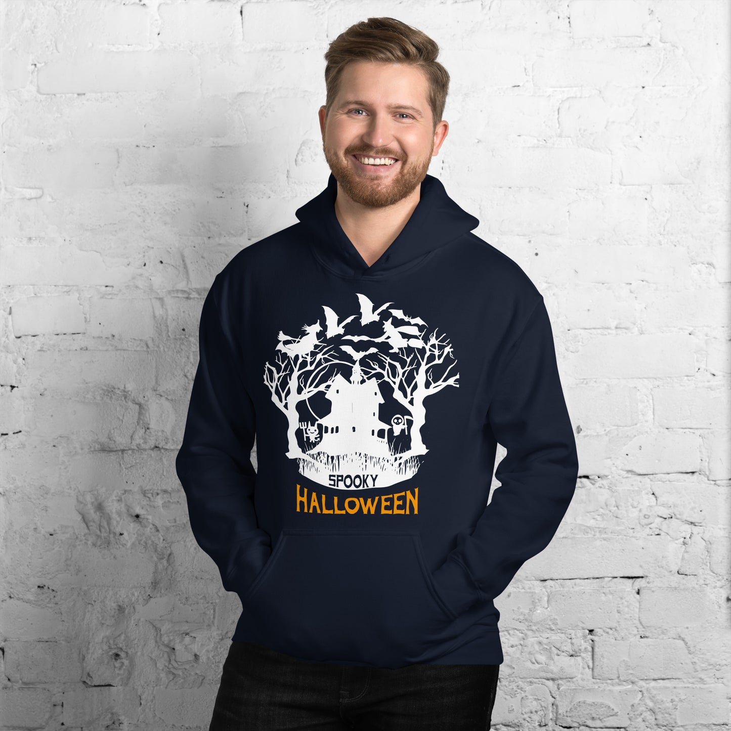 Creepy Ville - Spooky Halloween – Premium Unisex Hoodie