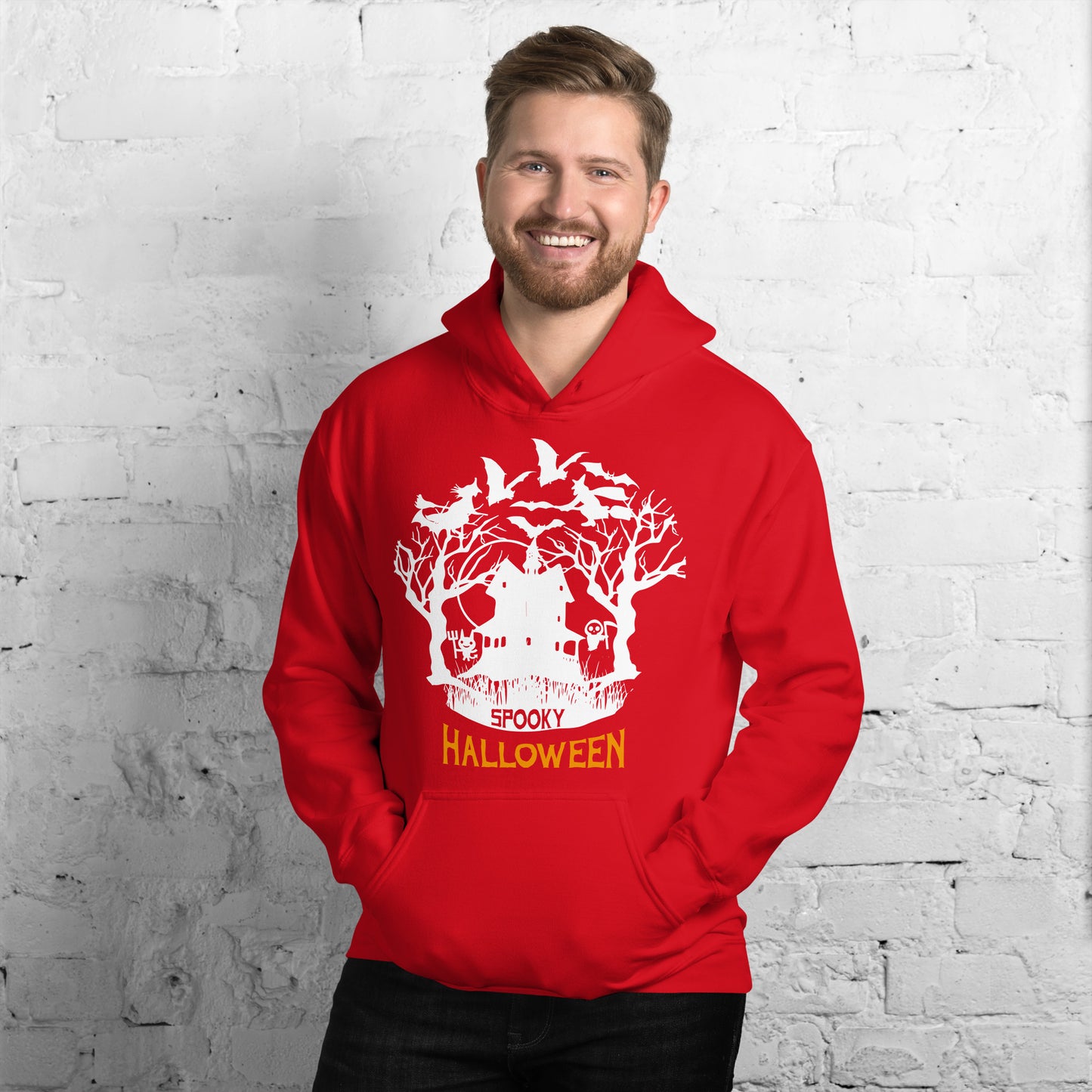 Creepy Ville - Spooky Halloween – Premium Unisex Hoodie