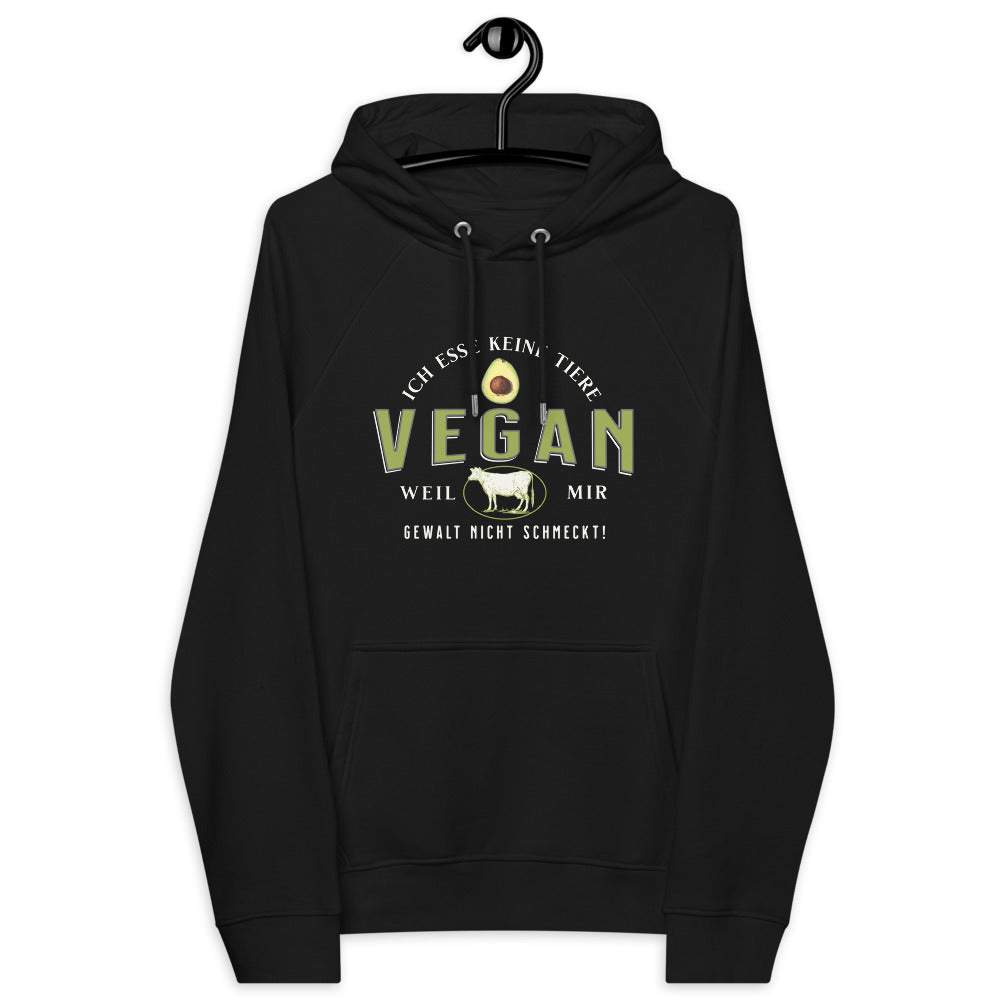 VEGAN - Ich esse keine Tiere - Premium Unisex Bio Hoodie
