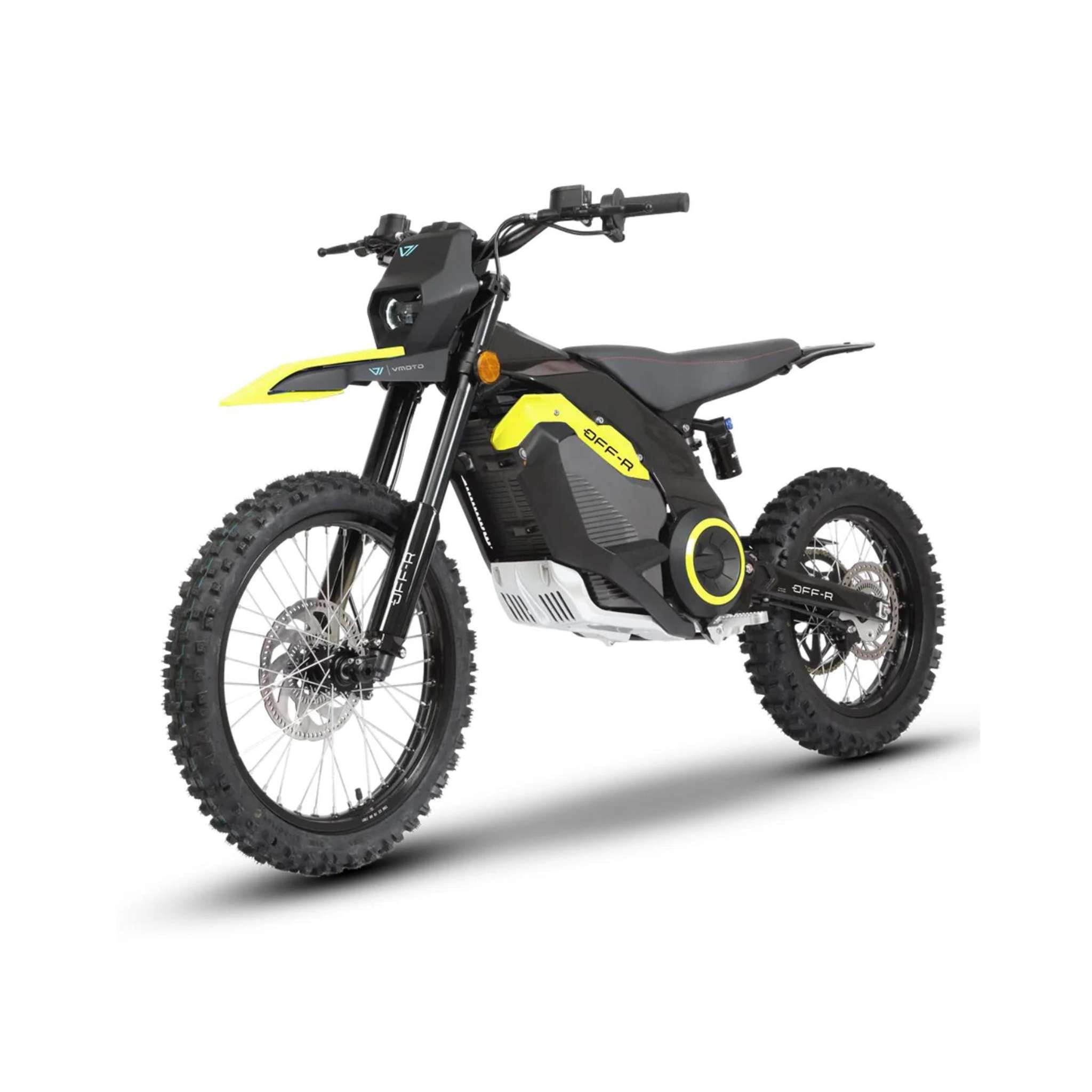 E-Enduro E-Motorrad Dirtbike VMOTO OFF-R 110 Km/h (Farbe Gelb sofort lieferbar, Blau lieferbar ab ca. 29.06.2024, Vorbestellung möglich)