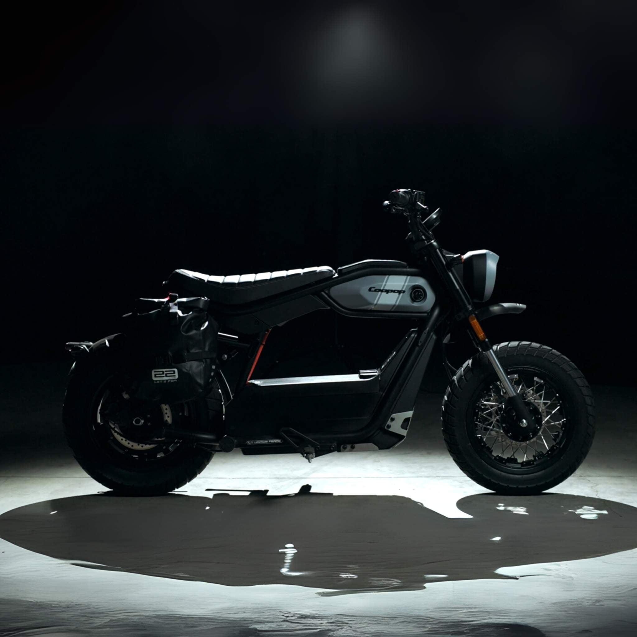 Coopop Scrambler – 45 km/h Elektroroller & E‑Scooter im Scrambler‑Design mit 8 kW Peak