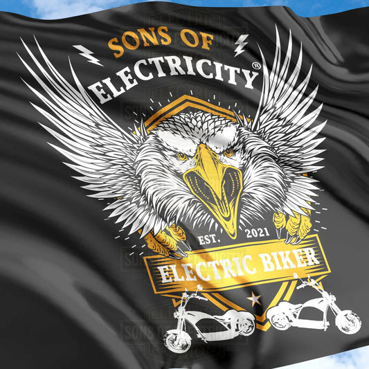 SONS OF ELECTRICITY Hiss-Fahne - E-Chopper (1) Electric