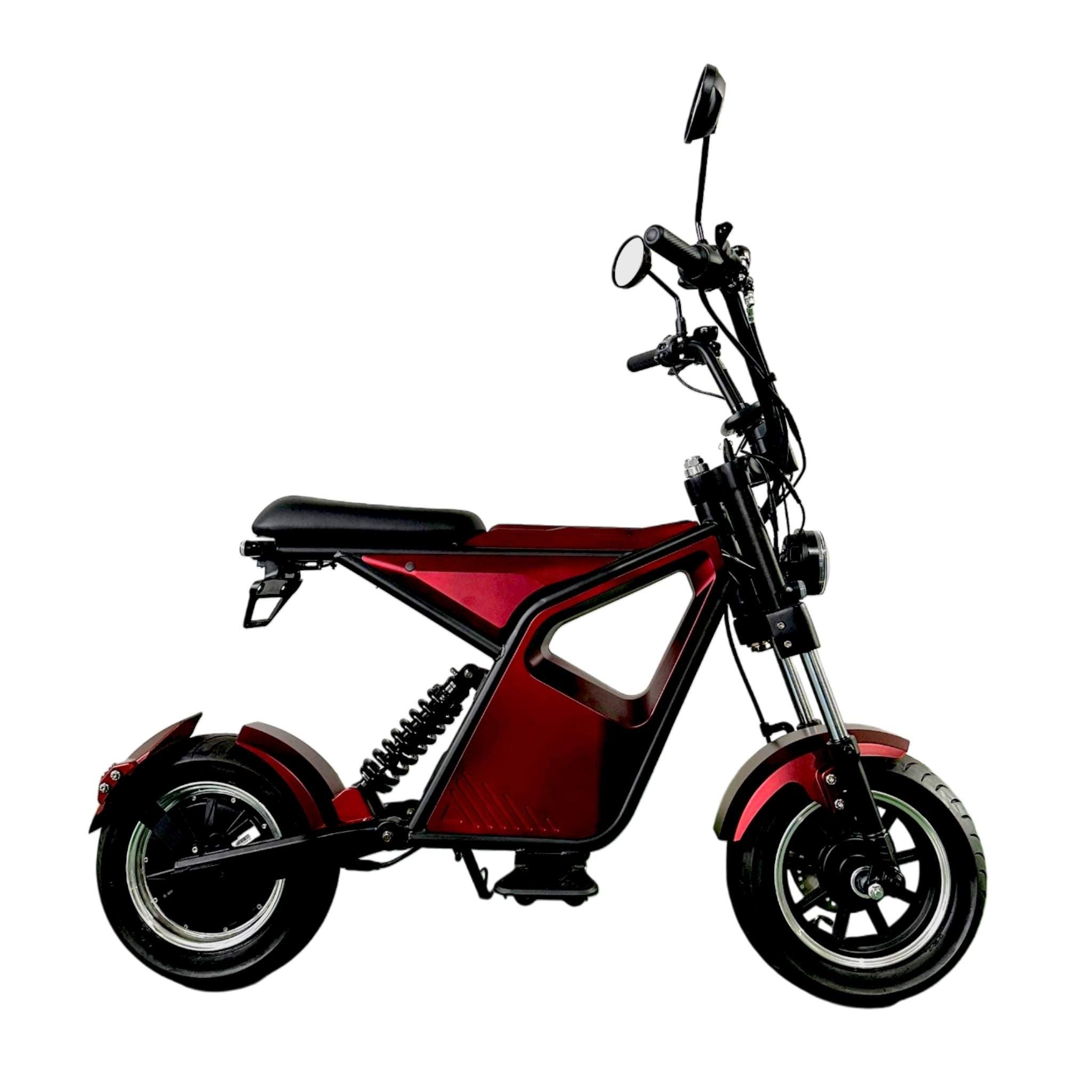 NEU! E-Chopper E-Scooter E-Roller: CityTwister 9.0 SPORT XS 25 / 45 km/h mit 25 AH Akku - Das Original!