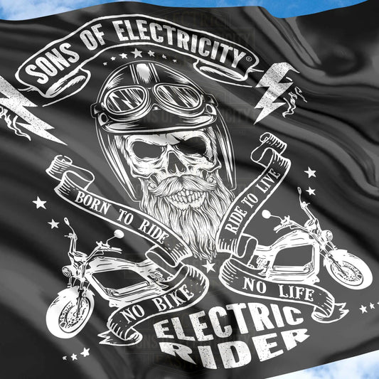 SONS OF ELECTRICITY Hiss-Fahne - E-Chopper (2) Electric