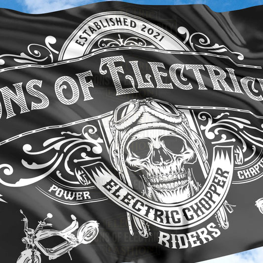 SONS OF ELECTRICITY Hiss-Fahne - Electric Chopper Riders