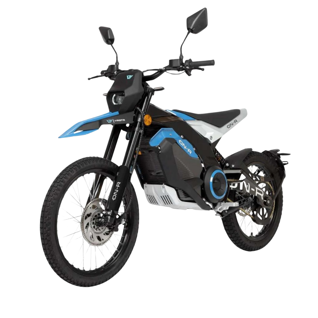 TOP DEAL der WOCHE VMOTO  ON-R 90 in blau -Frontansicht