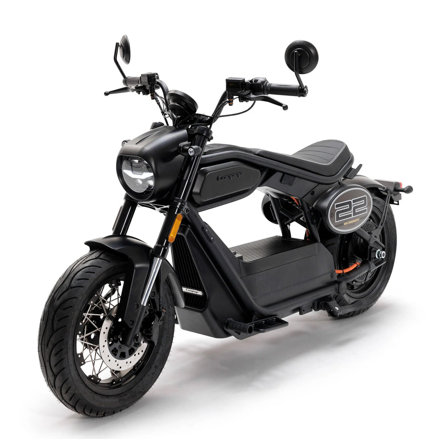Coopop Bobber – Der stärkste E‑Chopper seiner Klasse mit 45 km/h (L1e) lautlos, leistungsstark