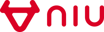 Logo der Marke Niu mit Stierkopf-Symbol