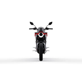 VMOTO Stash Elektroroller in Rot, Frontansicht – sportlicher E-Roller mit 120 km/h und ABS, erhältlich bei SONS OF ELECTRICITY, Dortmund, Deutschland
