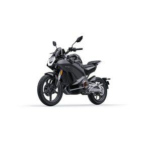 VMOTO Stash Elektroroller in Schwarz, Dreiviertelansicht von hinten – sportlicher E-Roller mit 120 km/h und ABS, erhältlich bei SONS OF ELECTRICITY, Dortmund, Deutschland