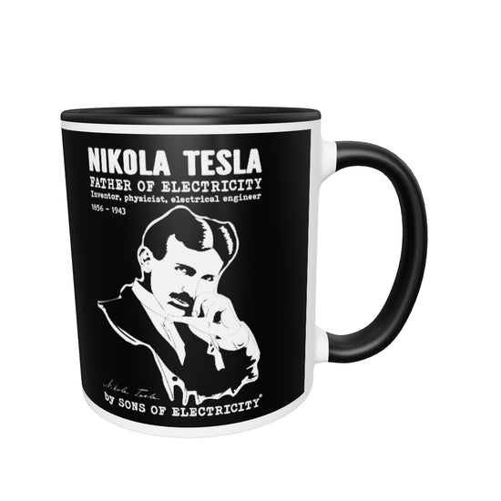 SONS OF ELECTRICITY - Nikola Tesla Historical Edition - Tasse bedruckt