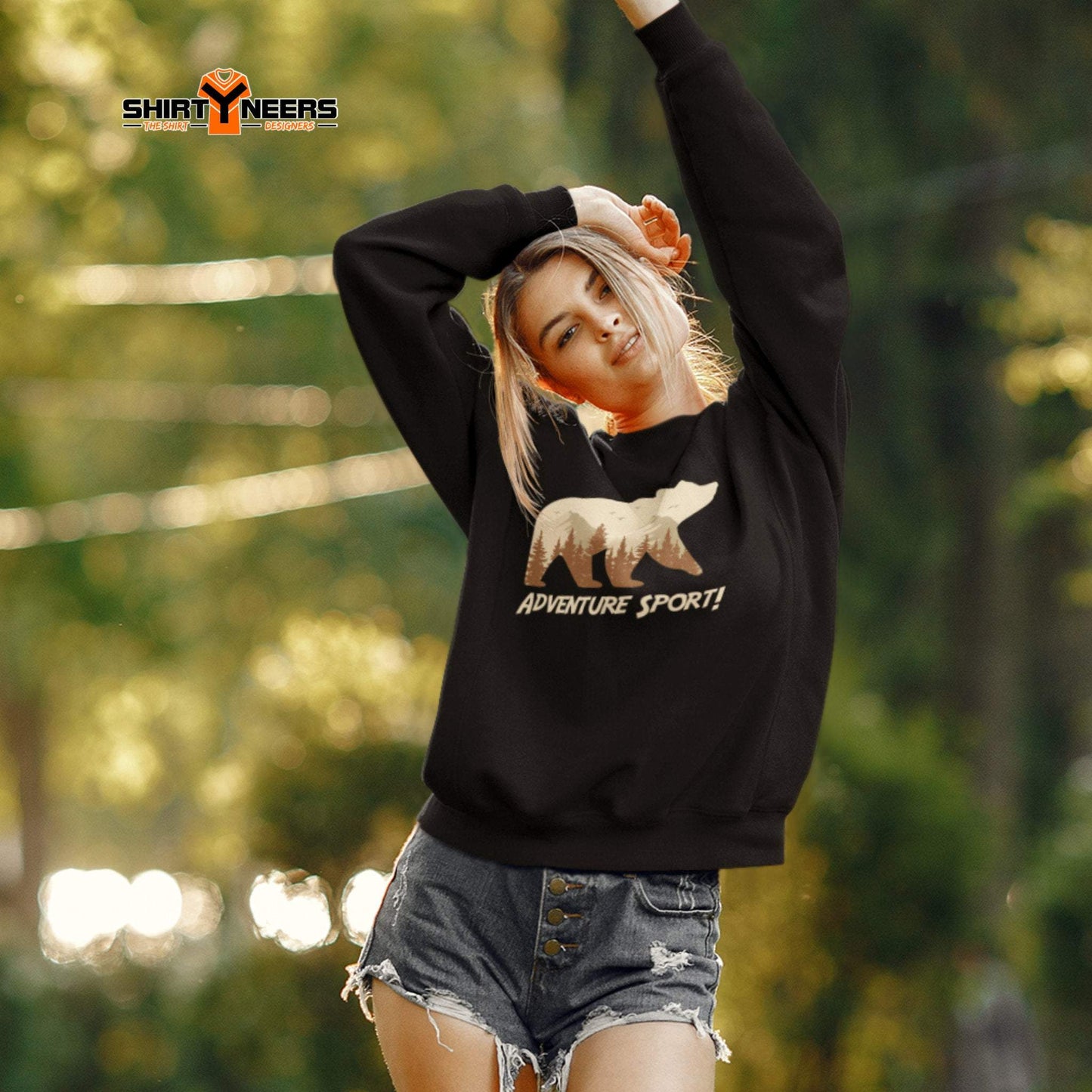 Adventure Sport - Premium Unisex Sweatshirt Pullover Farbe