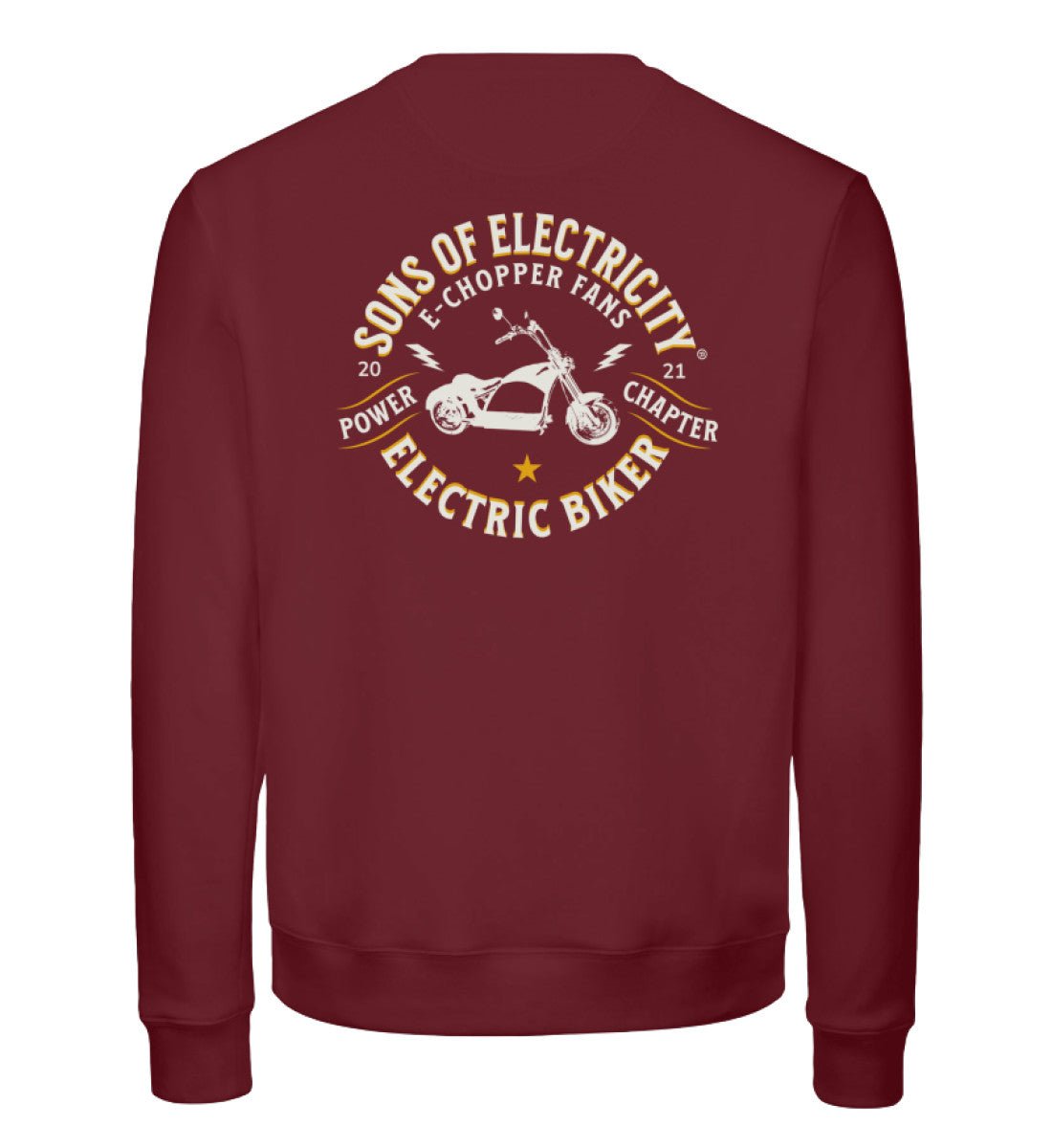 Bio Premium E-Chopper (1) Sweatshirt: SONS OF ELECTRICITY