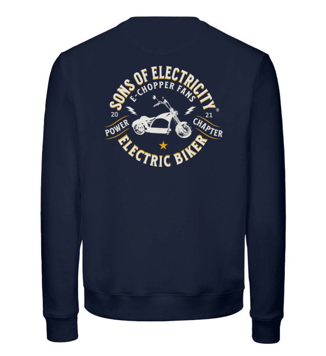 Bio Premium E-Chopper (1) Sweatshirt: SONS OF ELECTRICITY