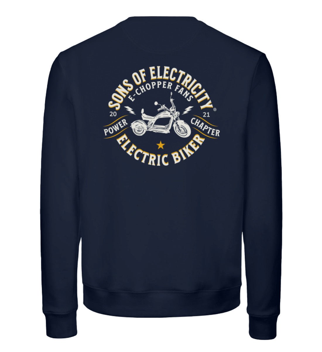 Bio Premium E-Chopper (2) Sweatshirt: SONS OF ELECTRICITY