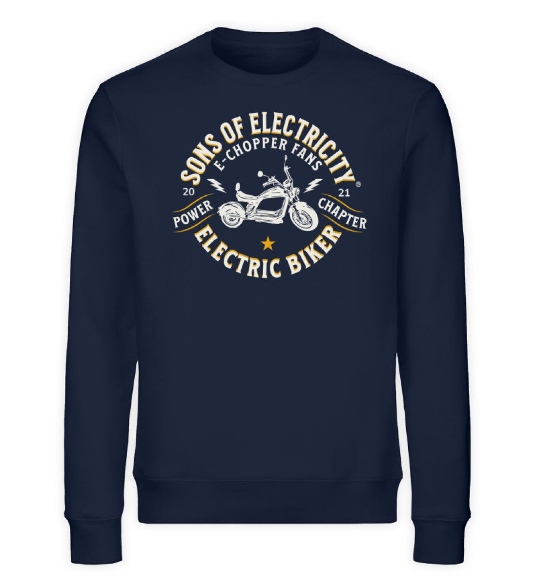 Bio Premium E-Chopper (2) Sweatshirt: SONS OF ELECTRICITY