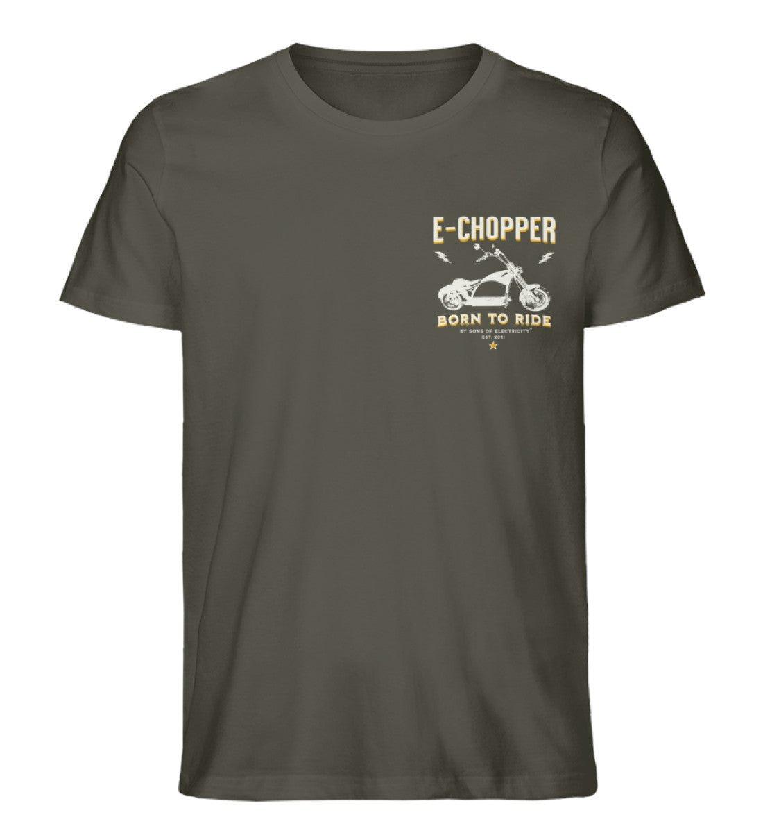 Bio Premium E-Chopper (1) T-Shirt: SONS OF ELECTRICITY Born