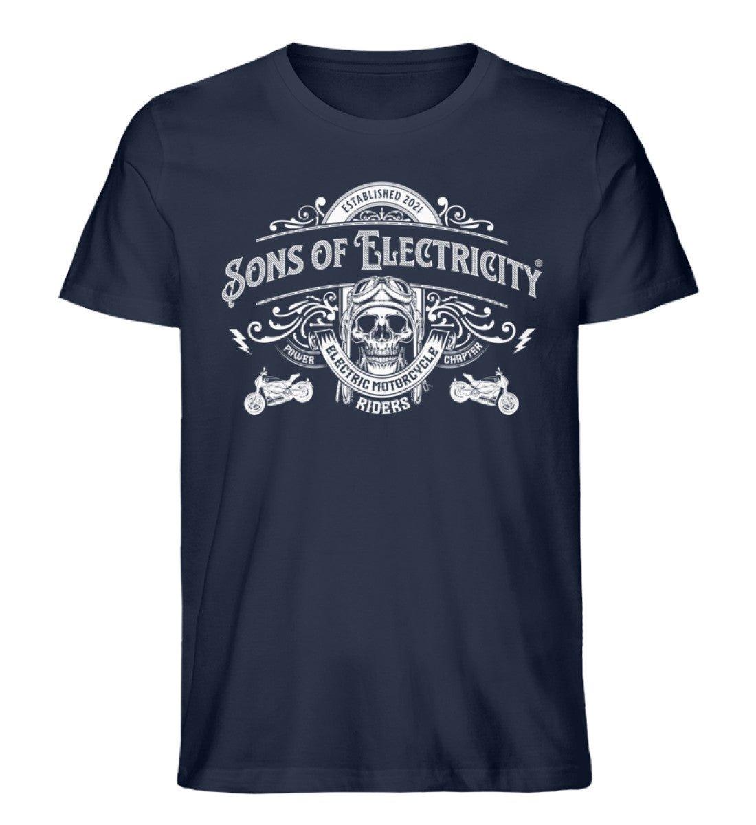 Bio Premium E-Motorrad T-Shirt: Electric Motorcycle Riders -