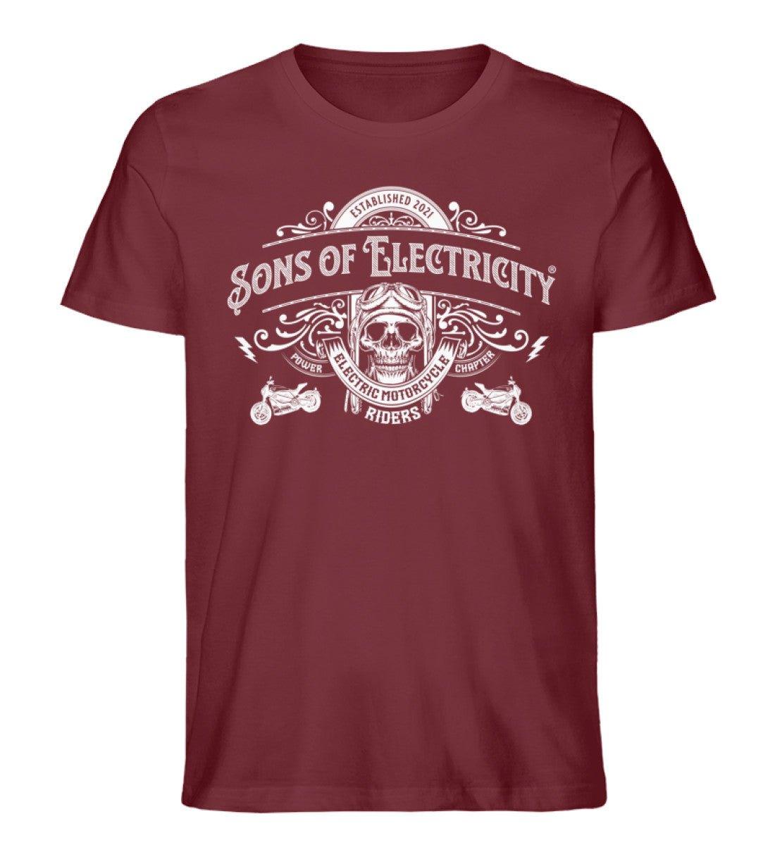 Bio Premium E-Motorrad T-Shirt: Electric Motorcycle Riders -