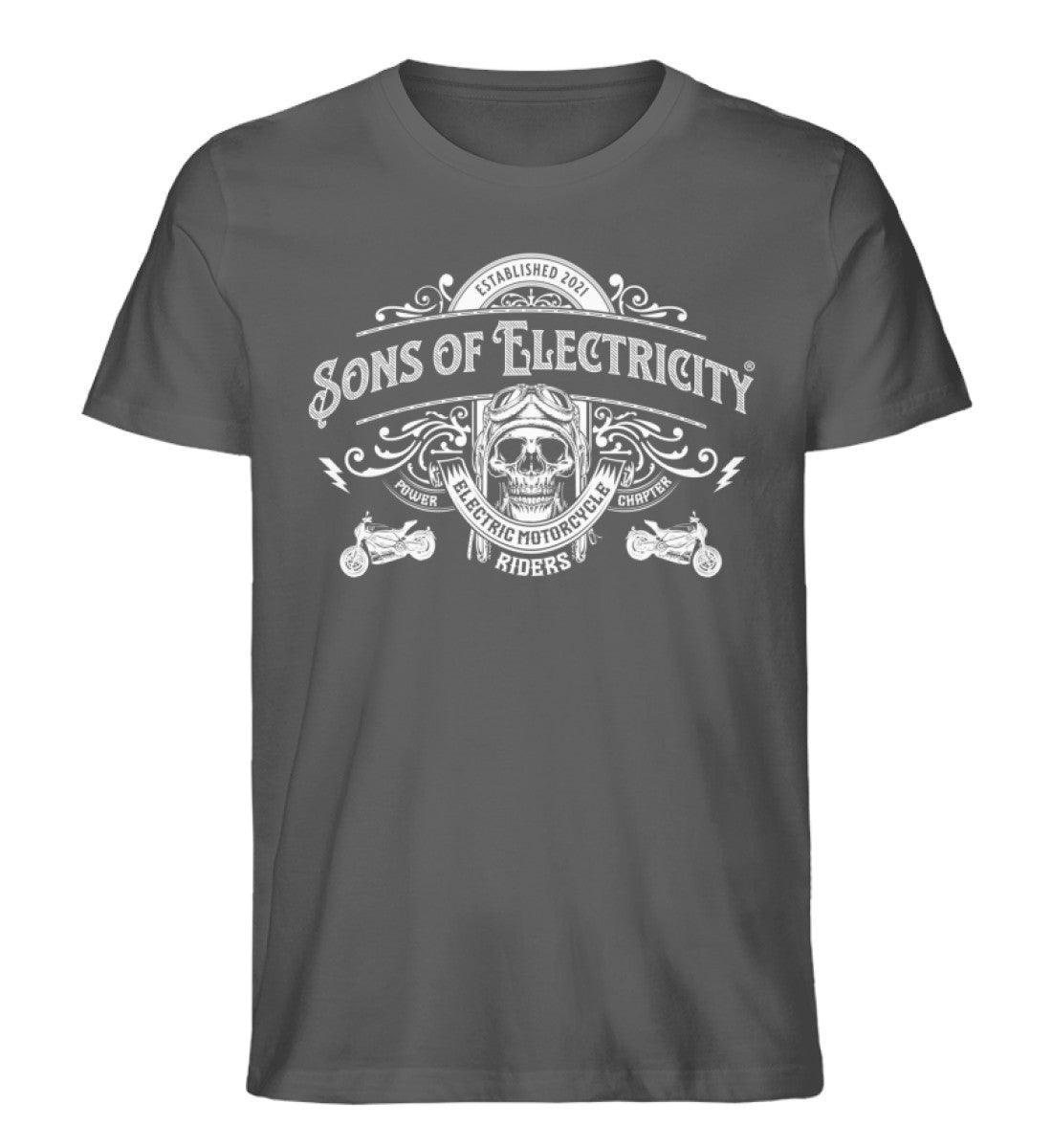 Bio Premium E-Motorrad T-Shirt: Electric Motorcycle Riders -