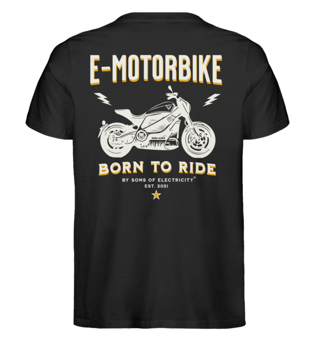 Bio Premium E-Motorrad T-Shirt: SONS OF ELECTRICITY