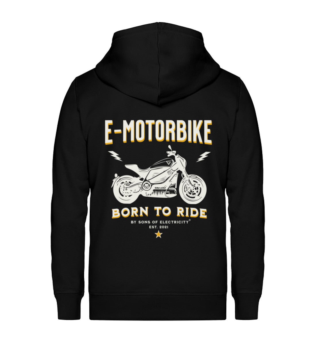 Bio Premium E-Motorrad Zipper Jacke: SONS OF ELECTRICITY