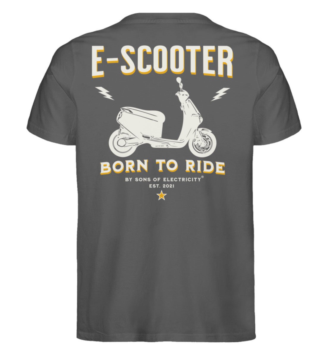 Bio Premium E-Motorroller T-Shirt: SONS OF ELECTRICITY