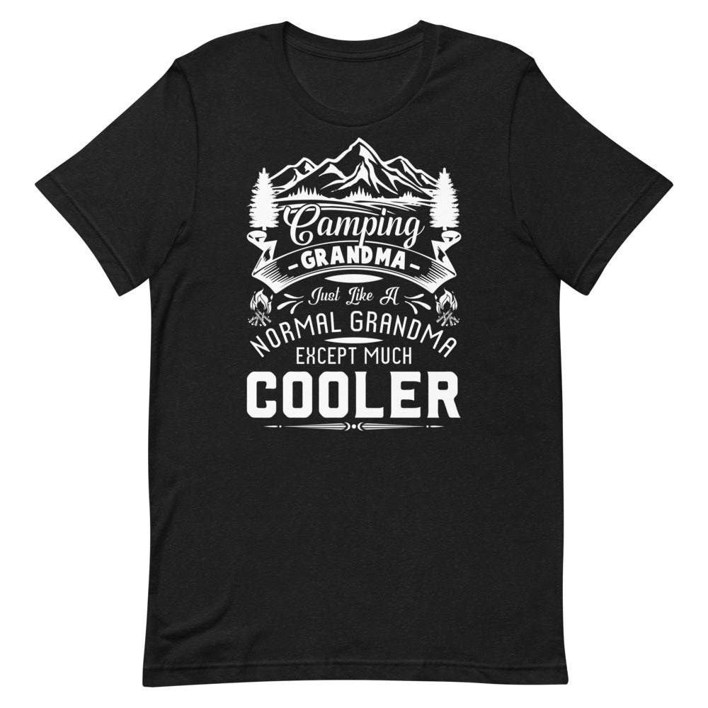 Camping Grandma just like a normal except much cooler -