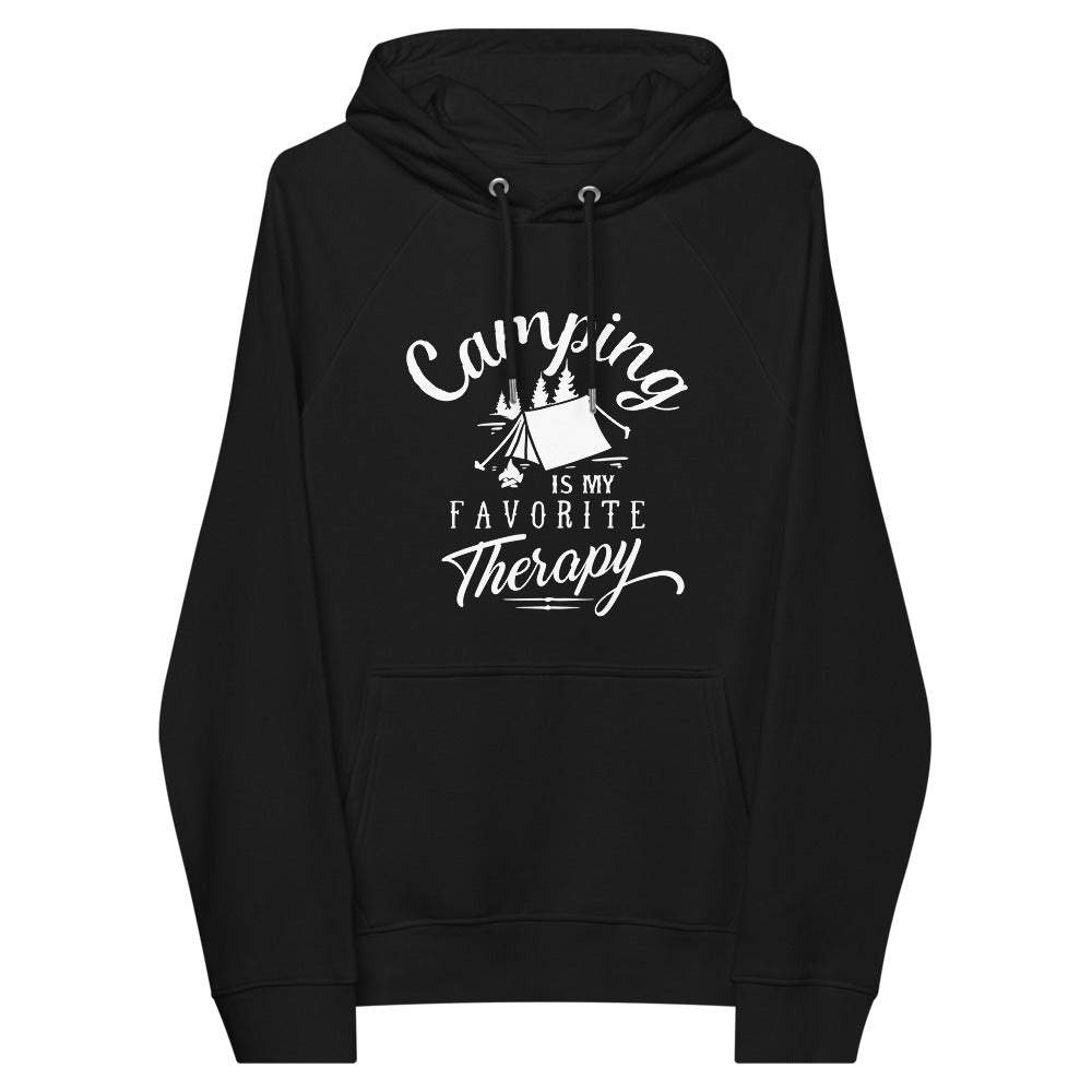 Camping is my favorite Therapy - Premium Bio Unisex Hoodie
