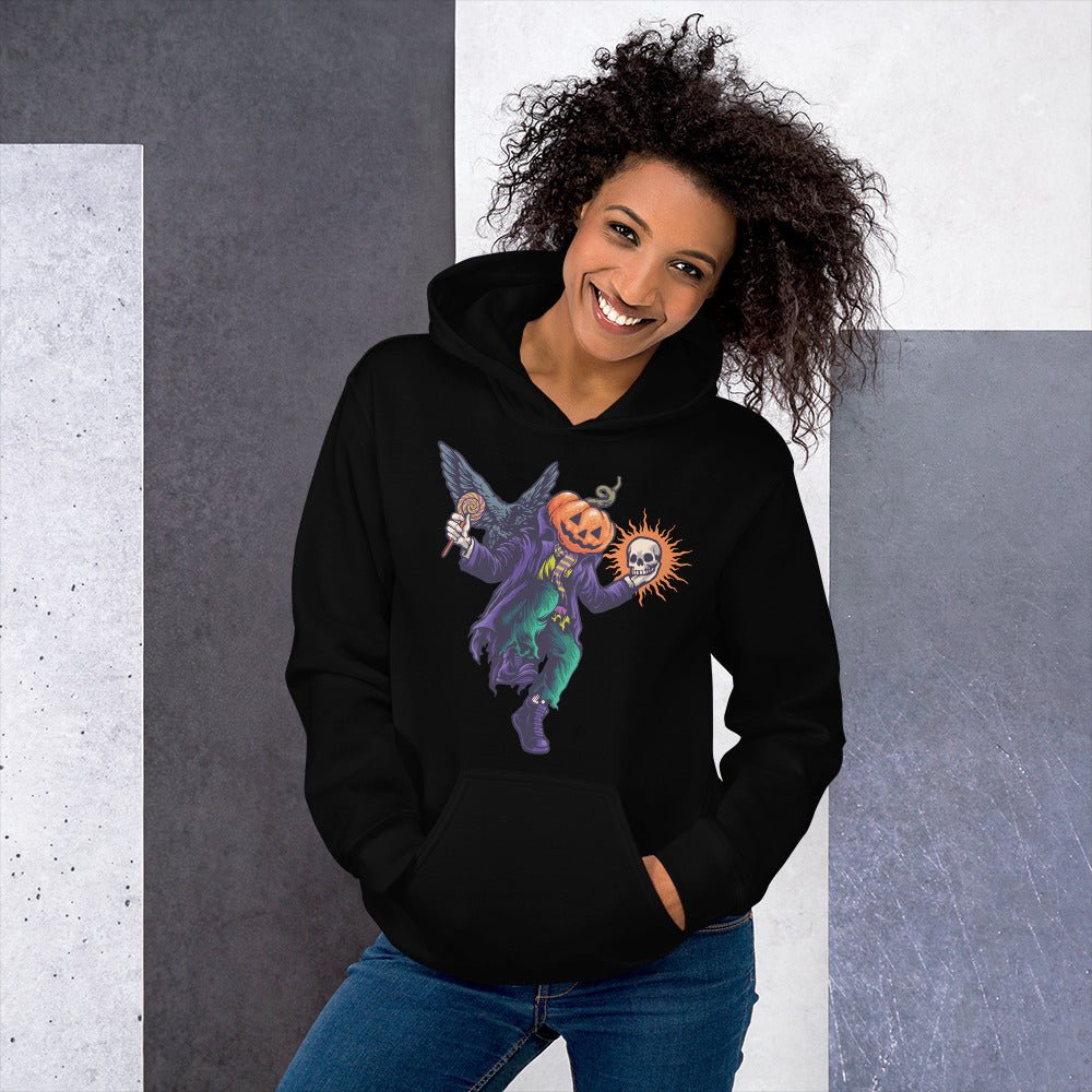 Creepy Ville -Dancing Pumpkin - – Premium Unisex Hoodie